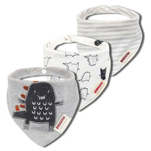 Load image into Gallery viewer, Cartoon Cotton Newborn Baby Boys and Girls Bibs Baby Towel Scarf Children Cravat Infant Kids Scarf