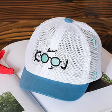 Load image into Gallery viewer, Luxury Summer Newborn Baby Sun Hat Cotton Beret Hat Cartoon Striped Bear Snapback Baseball Cap Baby Hats For girls and Boys Kids
