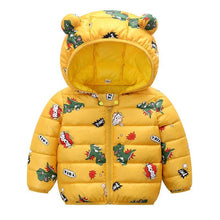 Load image into Gallery viewer, Shiny Modern Luxury Speciall Designed Winter Outerwear Hooded Coat & Jacket Winter Fashion Kids clothing Models For Babies and Girls 3-24 Months