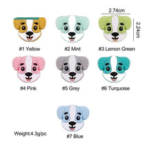 Load image into Gallery viewer, 5PCS/SET Silicone Animal Beads BPA Free Baby Teething Beads Toy For Pacifier Clips New Born Silicone Rodent Tiny Rod Baby Teether For Baby Kids