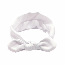 Load image into Gallery viewer, Baby Solid Bowknot Hairband Cute Soft Head Elastic Headband Princess Cute Headband Headwear Hair Accessories For Girls