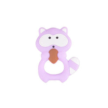 Load image into Gallery viewer, Food Grade Silicone Teethers Animal Fox Koala Teether Baby Silicone Chew Charms Kids Teething Gift Toddler Toys