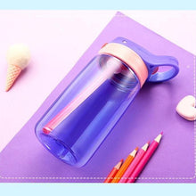 Load image into Gallery viewer, 480ML Kids Water Cup Creative Safe Baby Feeding Cups With Straws Leakproof Water Bottles Outdoor Portable Children's Cups