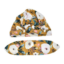 Load image into Gallery viewer, Modern Baby Hats Toddler Kids Hat Soft Turban Knot Girl Hat Spring Autumn Winter For Baby Girls