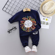 Load image into Gallery viewer, Modern Elegant Luxury Baby Boys Costume Star Camouflage Tracksuit Tops Pants 2PCS
