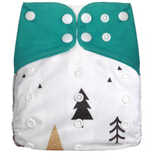 Load image into Gallery viewer, 1Pcs Reusable Cloth Diaper Adjustable Baby Nappies Washable Nappy Durable Baby Diaper