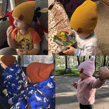 Load image into Gallery viewer, Modern Kids Girls & Boys Winter Hat Soft Warm Beanie Crochet Elasticity Knit Children Casual Warm Cap For Kids