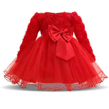 Load image into Gallery viewer, Dress for Baby Christening Gown For First Birthday Party Girl Baby Clothing Ball Gown Toddler