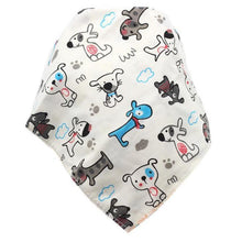 Load image into Gallery viewer, Baby Bibs Waterproof Triangle Cotton Cartoon Child Bibs Dribble Bibs Newborn Slabber Absorbent Cloth For Kids