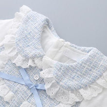 Load image into Gallery viewer, New Spring Baby Girls Sweet Bow Brim Princess Dress Kids Baby Girls Clothes For Kids Between 1-3Years