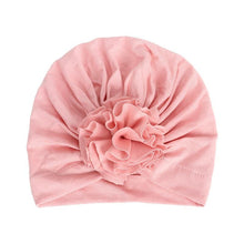 Load image into Gallery viewer, Modern Turban Baby Girls Bow Turban Hats Cotton Kids Beanie Children Hats Accessories For Girls Baby