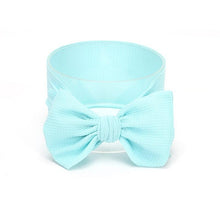 Load image into Gallery viewer, Luxury Modern printed Baby Girls Bow Hairband Turban Knot Headband Girl Headwear Newborn Girl Turban Hairband For Girls