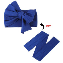 Load image into Gallery viewer, Modern Baby Headband Baby Headwear Accessories Big Knot Headbands Over Sized Bow For Baby Girls