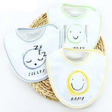 Load image into Gallery viewer, Moder 3PCS Baby Bibs Bandanna Lot Cotton Multi-style Triangle Cartoon For Infant Boys And Girls