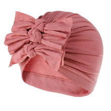 Load image into Gallery viewer, Modern Turban Baby Girls Bow Turban Hats Cotton Kids Beanie Children Hats Accessories For Girls Baby