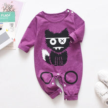 Load image into Gallery viewer, Modern Cat and Heart Baby Boys Girl Romper Long Sleeve Winter Cotton Romper Kid Jumpsuit Playsuit Outfits For Kids