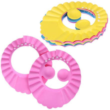 Load image into Gallery viewer, Shampoo Cap Durable Baby Bath Visor Hat Adjustable Baby Shower Protect Eye Water-proof Hair Wash Shield For Kids Bath
