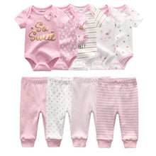 Load image into Gallery viewer, Solid Bodysuits Pants Baby Boy Clothes Clothing Sets 0-12M Unisex Newborn Baby Pajamas Romper Jumpsuit For Boys and Girls Kids