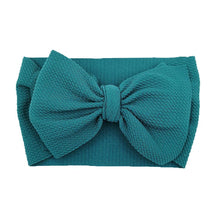 Load image into Gallery viewer, Baby Girls Headband Toddler Big Bow Hairband Cute Solid Stretch Turban For Baby Girls