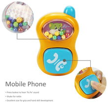 Load image into Gallery viewer, Baby Rattles Teether Shaker Grab and Spin Rattle Musical Toy Set Early Educational Toys For Baby