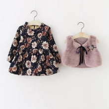 Load image into Gallery viewer, Autumn Winter Baby Girls 2pcs Clothes Set Excellent Look Unique Design Perfect Gift For Her