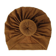 Load image into Gallery viewer, Trend New Mother & Baby Hat Soft Cotton Turban Hat Baby Elastic Toddler Infant Cap For Girls and Women