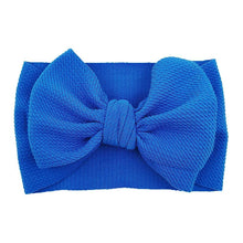 Load image into Gallery viewer, Baby Girls Headband Toddler Big Bow Hairband Cute Solid Stretch Turban For Baby Girls