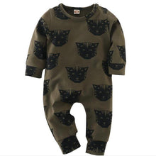 Load image into Gallery viewer, Baby Boy Rompers Long Sleeve Deer Head Infant Newborn Jumpsuit Outfits For Girls and Boys Pajamas