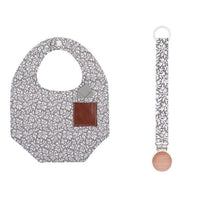 Load image into Gallery viewer, Floral Vintage Newborn Double Side Bibs Boys Girls Waterproof Linen Cotton Saliva Towel