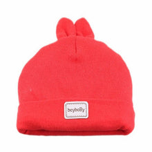 Load image into Gallery viewer, Cute Kids Hat Cap with Bibs Candy Solid Colors Beanies Cotton Born Baby Hat Bibs Toddler Infant Caps For Kids Baby