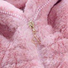 Load image into Gallery viewer, Baby Girl Modern Designer Style Jacket Hooded Cute Thicker Warm Soft Toddler Coat For Kids