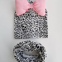 Load image into Gallery viewer, Modern Luxury Toddler Kids Children's Hat Cap With Dots Baby Cotton Colorful Big Large Bow And Scarf fork Kids