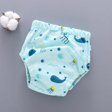 Load image into Gallery viewer, Baby Training Pants Cloth Diapers Washable 6 Layers Gauze Cover Breathable Spring Reusable Newborn Diaper Nappies For Baby and Kids