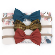 Load image into Gallery viewer, Baby Girls Headband Infant Elastic Headwear Kids Hair Accessories Bow Set For Baby Girls