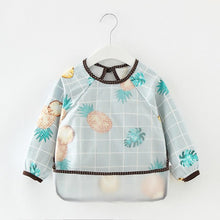 Load image into Gallery viewer, Modern Luxury NEW Baby Cute Cartoon Waterproof Long Sleeve Apron Baby Feeding Bib for Children Baby and Kids