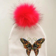 Load image into Gallery viewer, Fashion Baby Cap With Butterfly Toddlers Infant Bonnet Baby Hat For Boys and Girls Travel Hat Cap