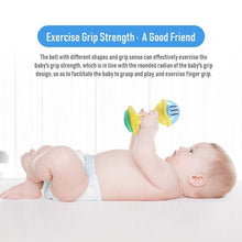 Load image into Gallery viewer, Baby Rattle Toys Cartoon Hand Grip Soft Rattles Shaker Teether Infant Newborn Educational Toys For Baby and Kids