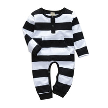 Load image into Gallery viewer, Modern Printed Baby Boys and Girls Romper Cotton Long Sleeve Jumpsuit for Infant Clothing Newborn Baby Kids