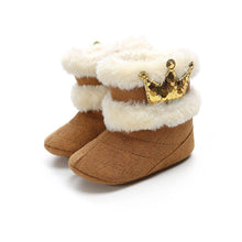 Load image into Gallery viewer, Baby Girl Warm Newborn Infant Winter Babies Soft Boots Anti-slip Children Kids Girls Snow Shoes