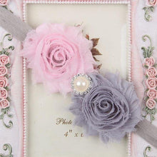Load image into Gallery viewer, Handmade Flower Newborn Headwear Head Wrap Band Hairband Gift Toddlers For Baby Girls