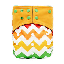 Load image into Gallery viewer, Baby Cloth Diaper Reusable Adjustable Pocket Nappy Cover Fit All Diaper Reusable Nappies Cotton In Modern Trend Printed Design For Unlimited Uses