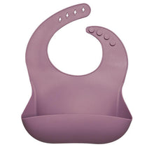 Load image into Gallery viewer, Newborns Solid Silicone Baby Feeding Bibs Burp Cloths Fashionable Breastplate Baby Stuff For Kids
