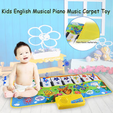 Load image into Gallery viewer, Baby English Musical Piano Music Carpet Baby Kids Play Mat Carpet Educational Electronic Baby Toys For Kids
