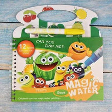 Load image into Gallery viewer, Montessori Coloring Book Doodle & Reusable Magic Pen Painting Drawing Board For Kids Baby Educational Birthday Toy