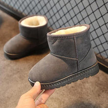 Load image into Gallery viewer, Winter Kids Fashion Snow Boots Thick Warm Plush Soft Bottom Girls Short Boots Ski Boot For Toddler