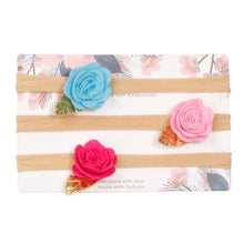Load image into Gallery viewer, Baby Girls Headband Infant Elastic Headwear Kids Hair Accessories Bow Set For Baby Girls