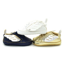 Load image into Gallery viewer, New Newborn Baby 3D Wings Gold Fashion PU Leather Shoes For Kids Sneakers Infant Shoes Toddler Boys Girls First Walkers