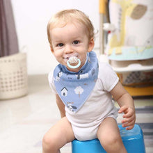 Load image into Gallery viewer, 8PCS/SET Pack Baby Bandana Organic Absorbent Soft Cotton Drool Bibsfor Teething And Feeding Bib For Baby and Kids Feeding