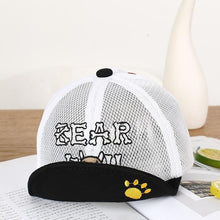 Load image into Gallery viewer, Luxury Summer Newborn Baby Sun Hat Cotton Beret Hat Cartoon Striped Bear Snapback Baseball Cap Baby Hats For girls and Boys Kids