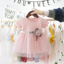 Load image into Gallery viewer, Modern Luxury elegant Newborn Baby Girl Dress for New Fashion Cute Princess Baby Dress Infant Clothing